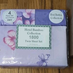 Hotel Bamboo Collection Twin Sheet Set (1800)